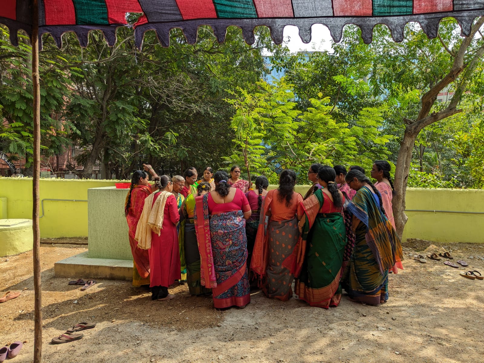 2. Kartika deepotsavam lighting diyas at amla tree on 27-11-2024_  2
  